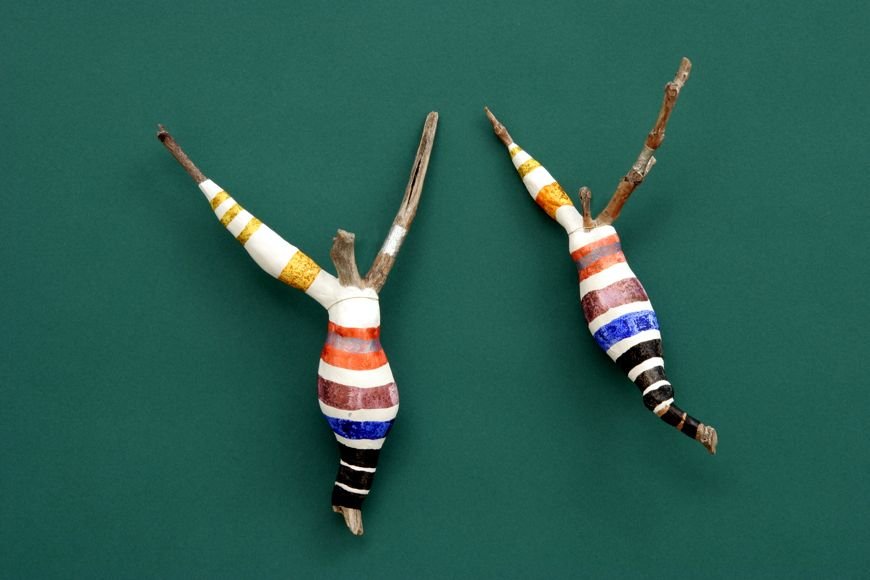 Twins, The Soul and The Spirit, 12" x 8" each, 2007